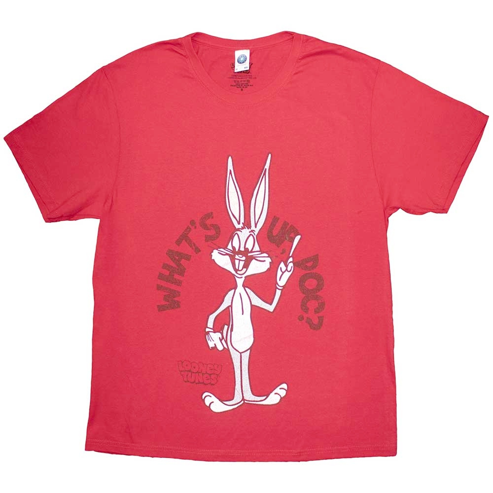 Looney Tunes - What's Up, Doc? Heren Tshirt - Rood